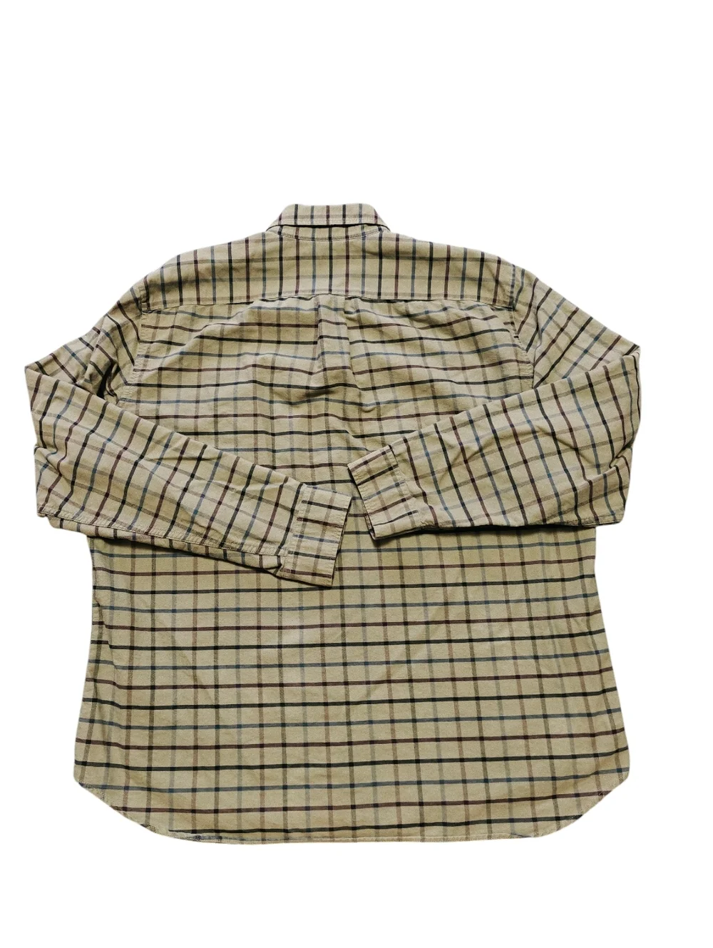 J. Crew Mercantile Flex Plaid Button-Down Shirt – Men's XL